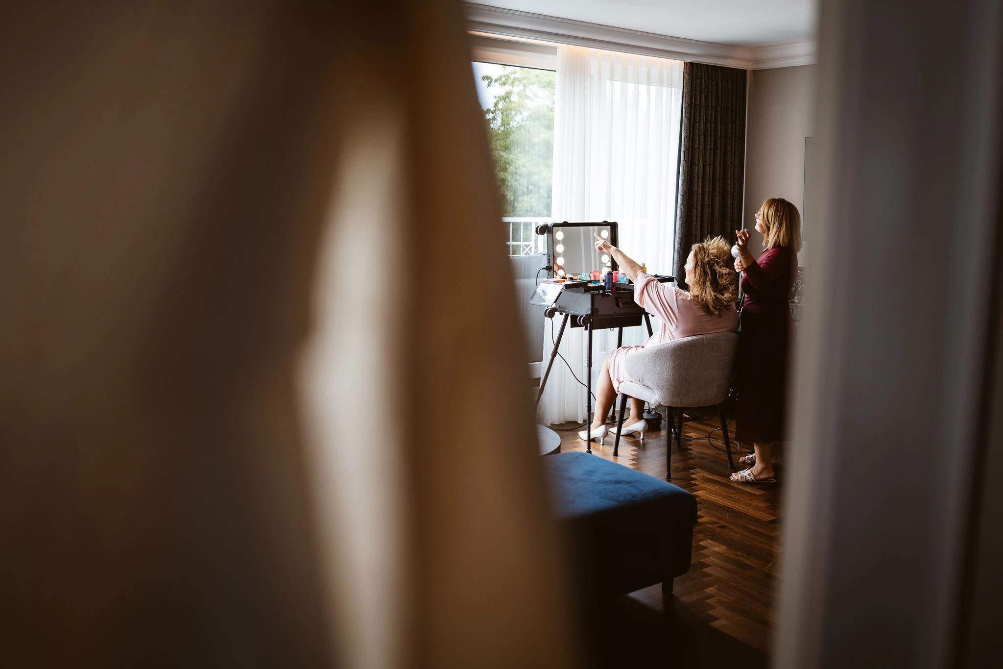 Getting Ready und Vorbereitungen im Parkhotel Engelsburg