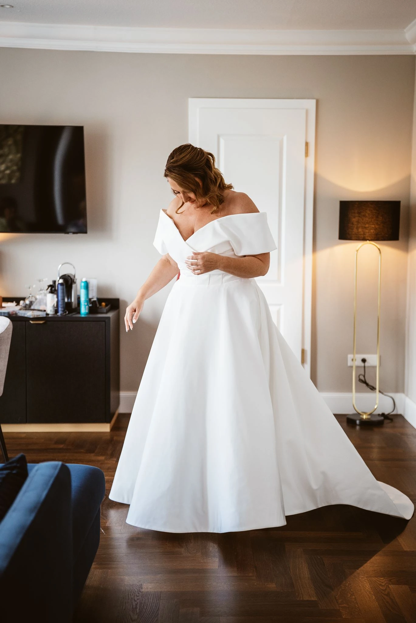 Getting Ready und Vorbereitungen im Parkhotel Engelsburg