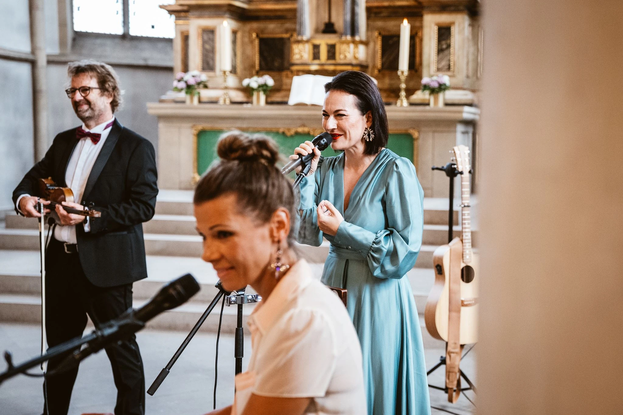 Kirchliche Trauung von Ariane und Benjamin in St. Peter