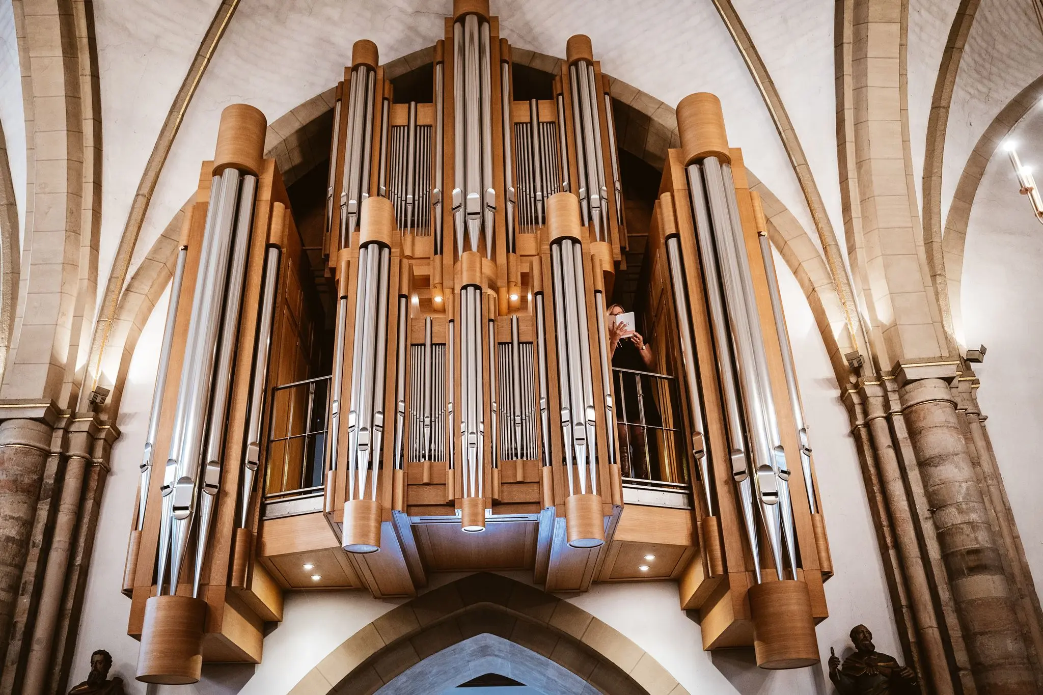 Die Orgel in St. Peter als Teil der Kirchenatmosphäre