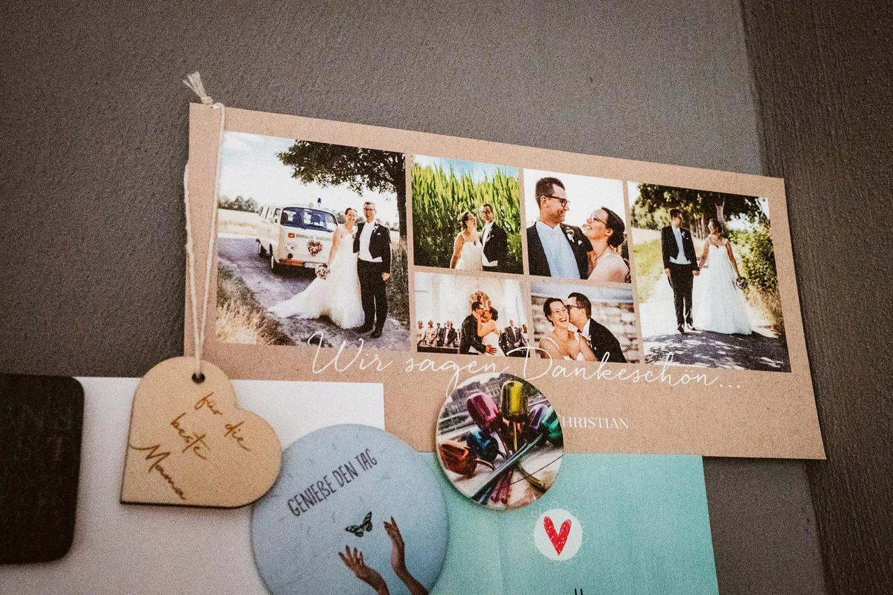 Ein Familienalbum während der Vorbereitungen