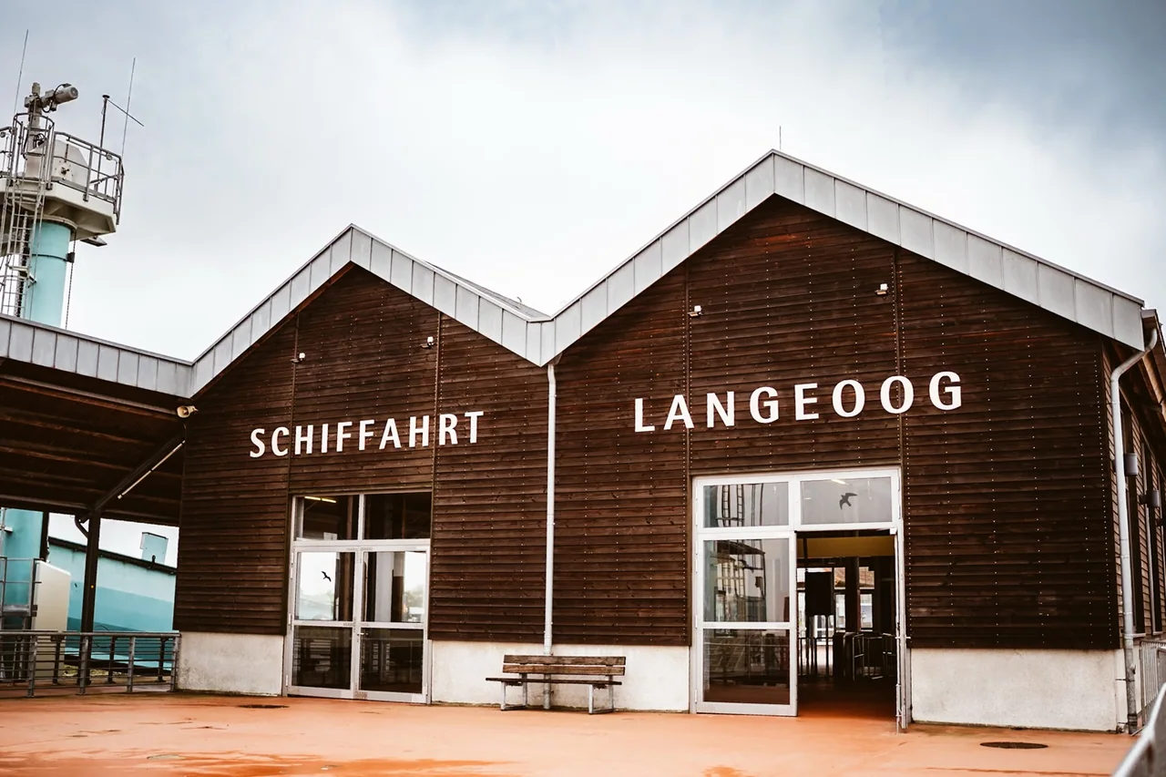 Schifffahrtsgebäude auf Langeoog