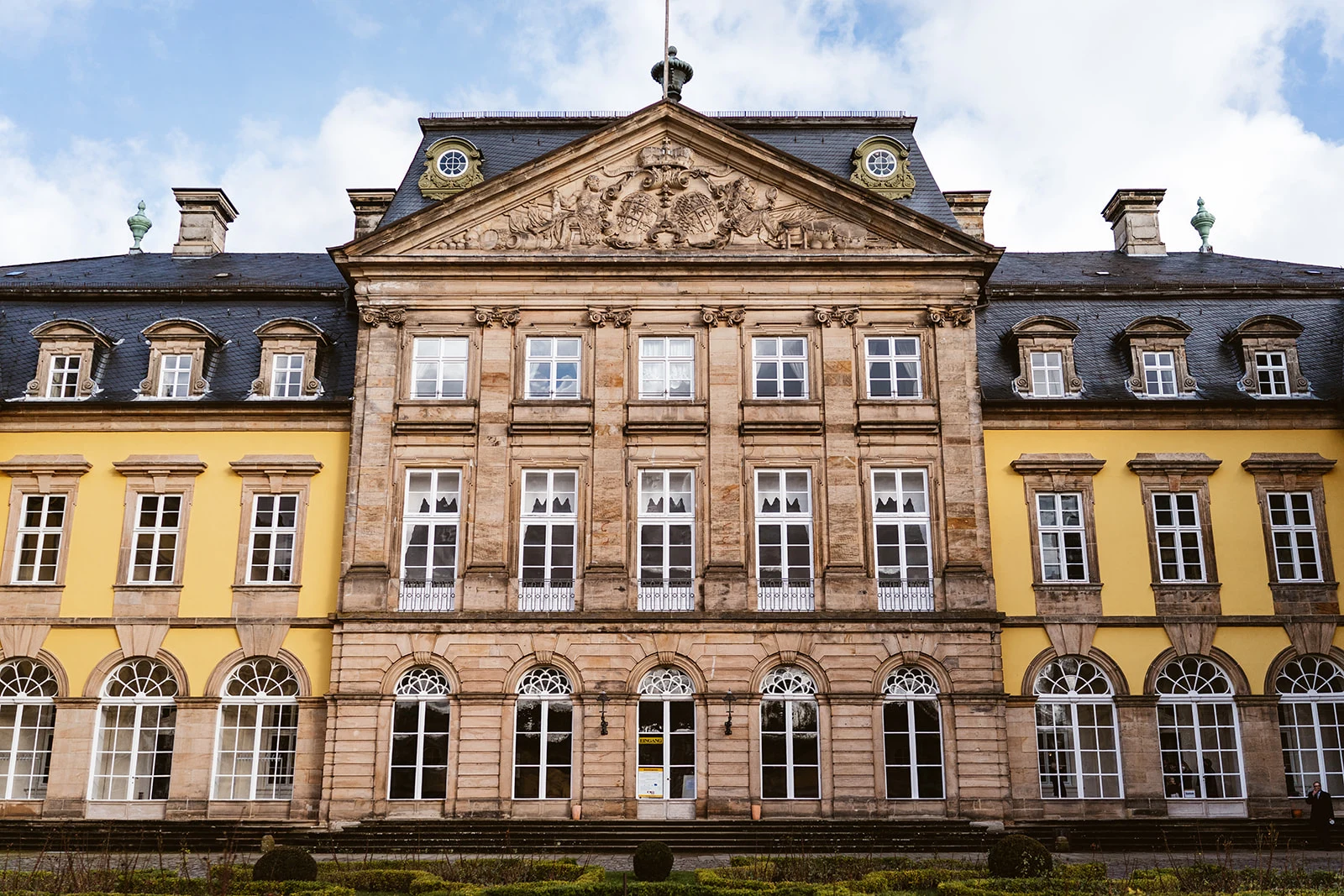 Die Fassade des Schlosses Bad Arolsen